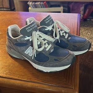 Blue New Balance 993 Men's 11 Medium